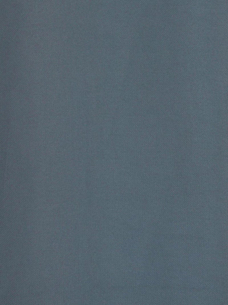 Rideau Thermique effet brossé avec doublure polaire - Prêt a poser. Bleu - Kiabi
