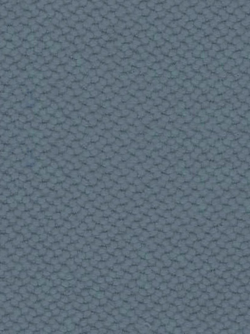 Rideau Thermique effet brossé avec doublure polaire - Prêt a poser. Bleu - Kiabi