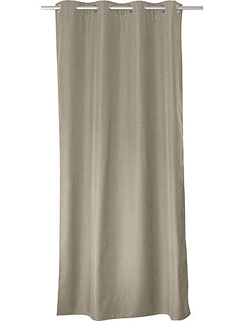 Rideau thermique en microfibre doublée