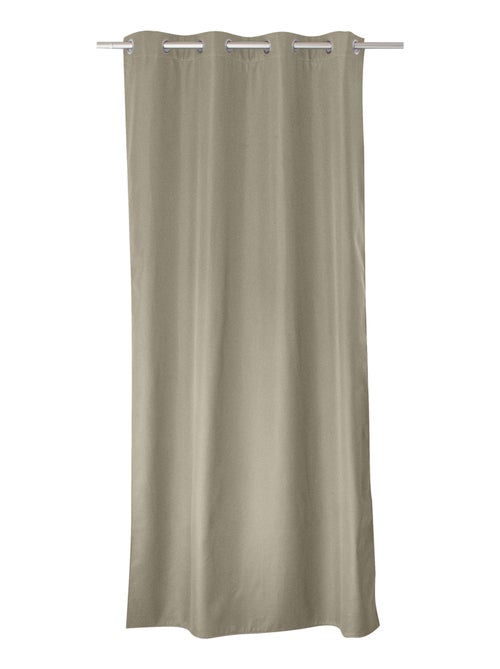 Rideau thermique en microfibre doublée - Kiabi
