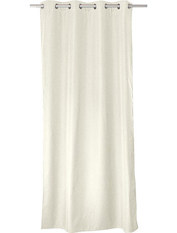 Rideau thermique en microfibre doublée