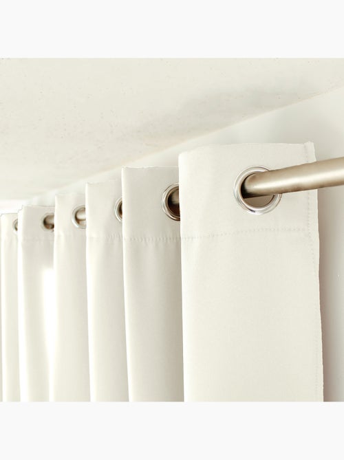 Rideau thermique en microfibre doublée - Kiabi