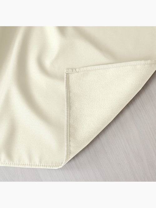 Rideau thermique en microfibre doublée - Kiabi