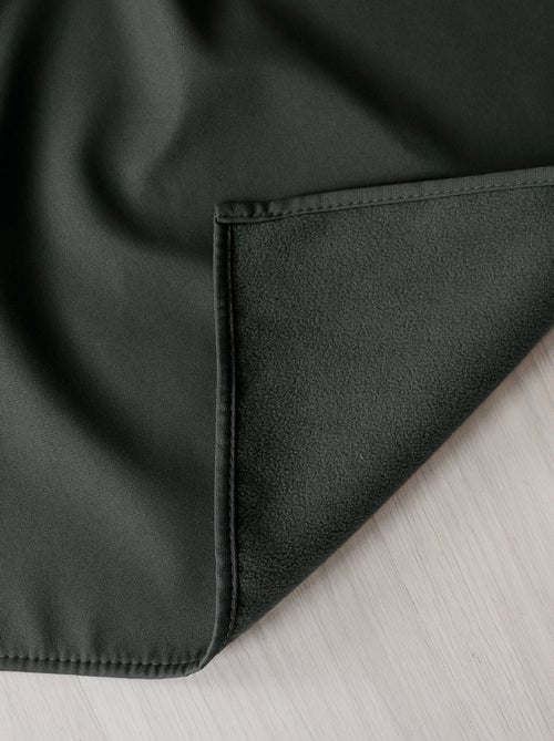 Rideau thermique en microfibre doublée - Kiabi