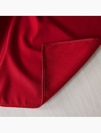 Rideau thermique en microfibre doublée