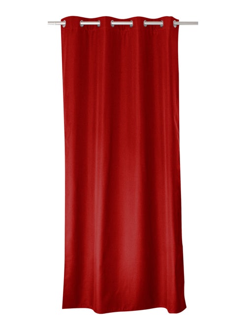 Rideau thermique en microfibre doublée - Kiabi