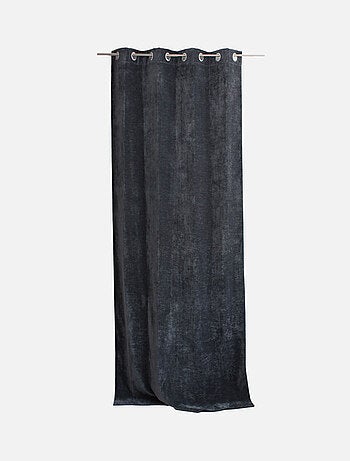 Rideau thermique en velours doublé polaire