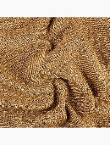 Rideau thermique et obscurcissant à envers polaire à oeillets