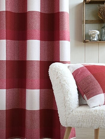 Rideau thermique et occultant - Effet laine chaleureux