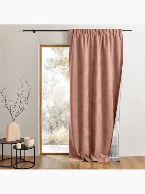 Rideau thermique et occultant accroche 3-en-1 LUZ - Kiabi