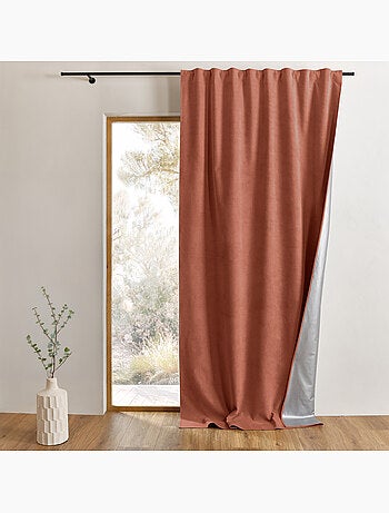 Rideau thermique et occultant accroche 3-en-1 LUZ