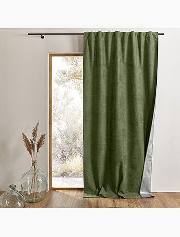 Rideau thermique et occultant accroche 3-en-1 LUZ