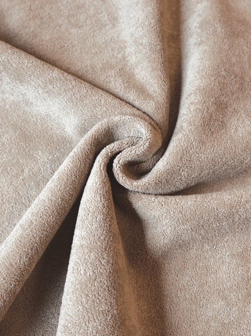 Rideau thermique et occultant double face aspect doudou - Kiabi