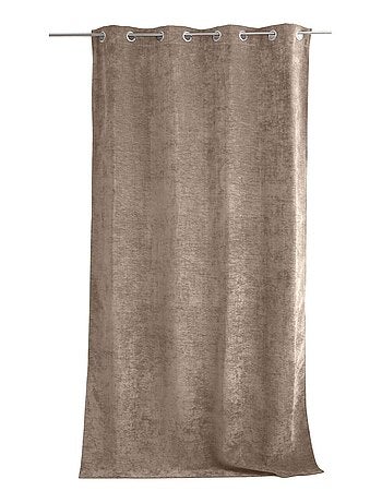 Rideau thermique et occultant en velours