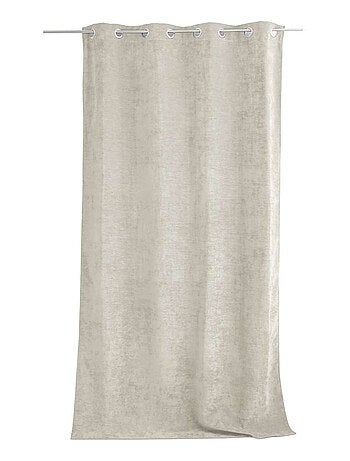 Rideau thermique et occultant en velours