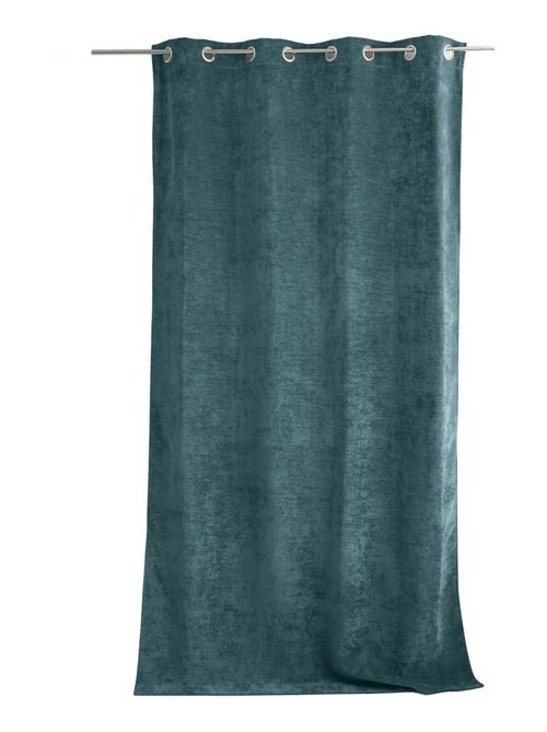 Rideau thermique et occultant en velours - Kiabi