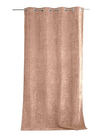 Rideau thermique et occultant en velours