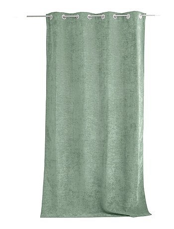 Rideau thermique et occultant en velours