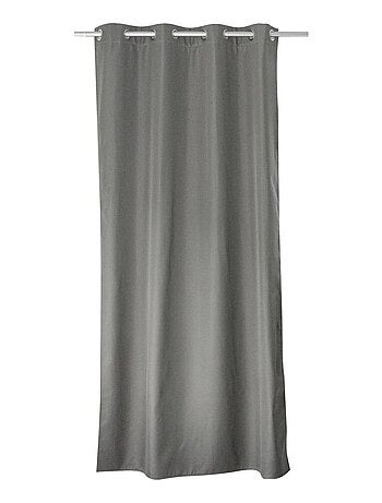 Rideau thermique et occultant GLACIER 135x240 gris clair