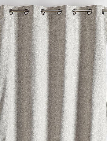 Rideau thermique et occultant hiver - été