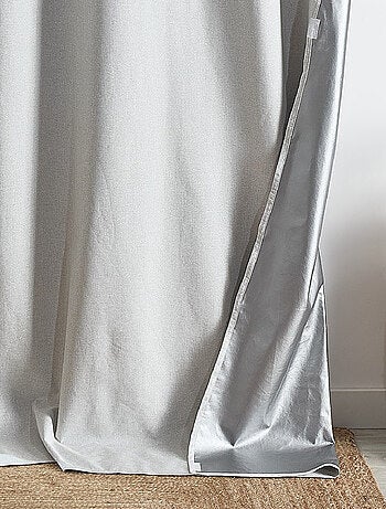 Rideau thermique et occultant hiver - été