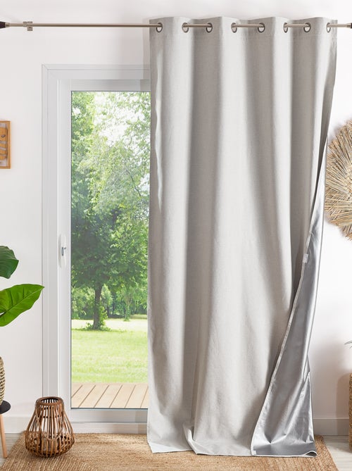 Rideau thermique et occultant  hiver - été - Kiabi