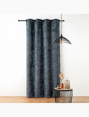 Rideau thermique et phonique velours chenille