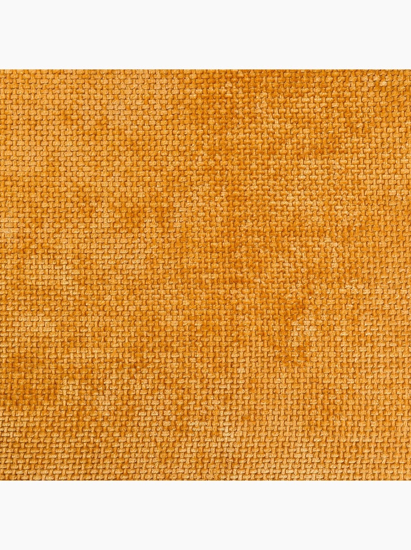 Rideau thermique et phonique velours chenille Moutarde - Kiabi