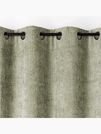 Rideau thermique et phonique velours chenille