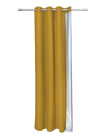 Rideau thermique été déperlant