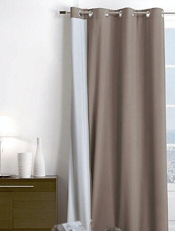 Rideau thermique été déperlant