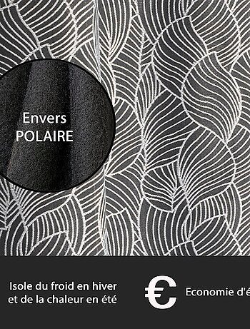 Rideau Thermique Fantaisie - Prêt à Poser.