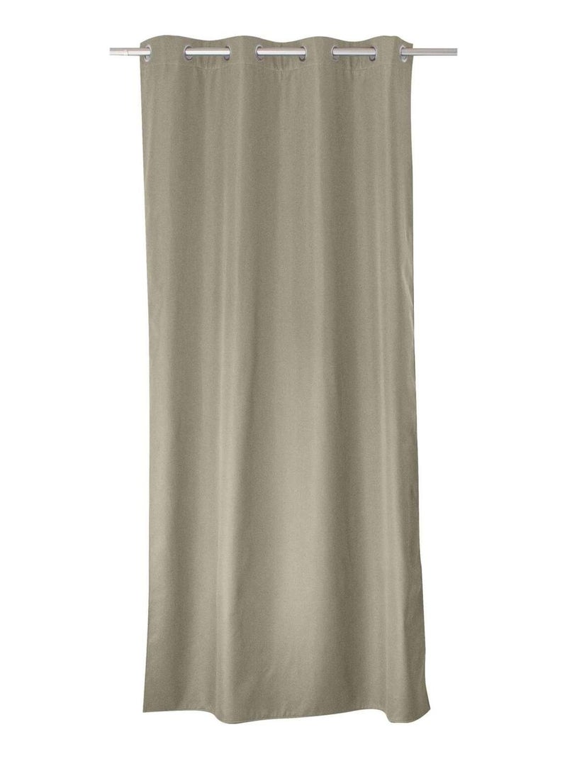 Rideau thermique Glacier Beige - Kiabi