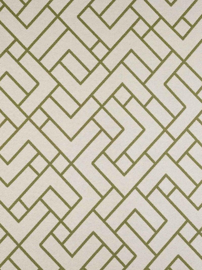 Rideau thermique imprimé graphique Vert olive - Kiabi