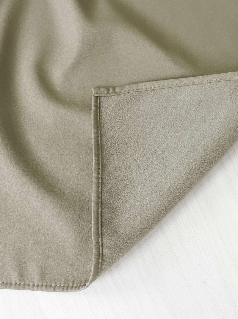 Rideau thermique isolant pour fenêtre GLACIER Beige - Kiabi
