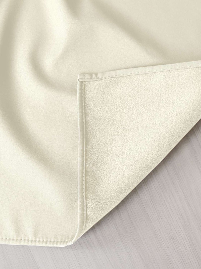 Rideau thermique isolant pour fenêtre GLACIER Blanc - Kiabi
