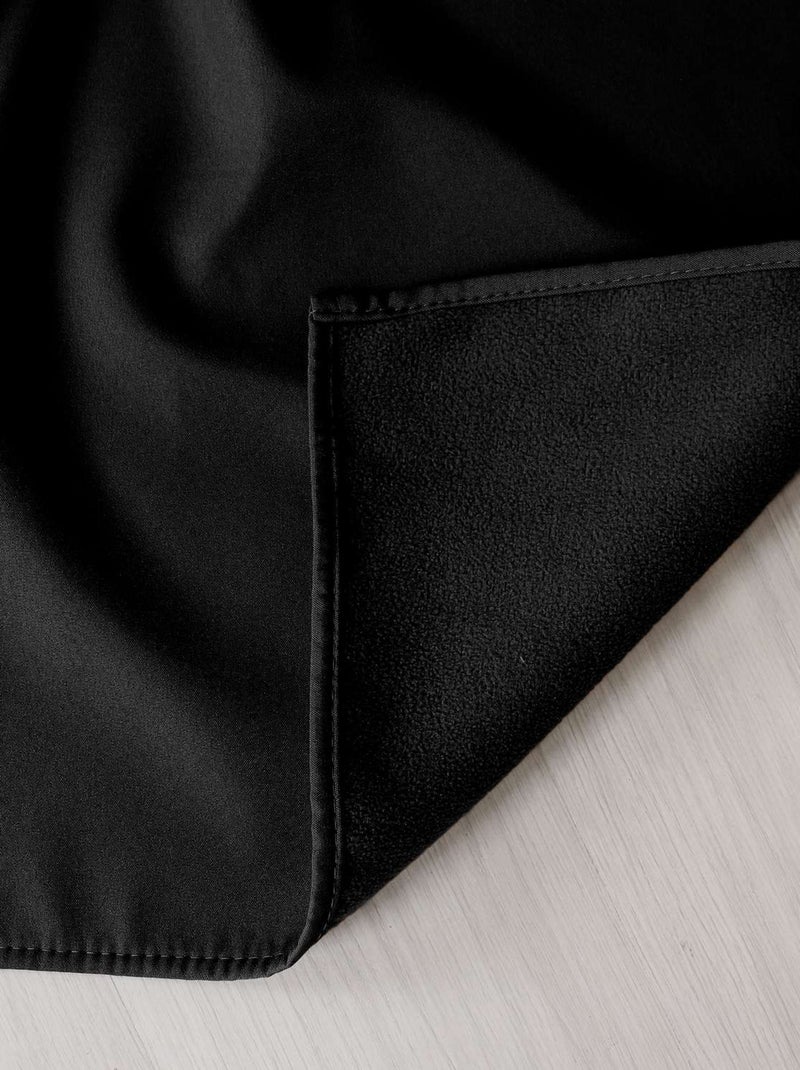 Rideau thermique isolant pour fenêtre GLACIER Noir - Kiabi