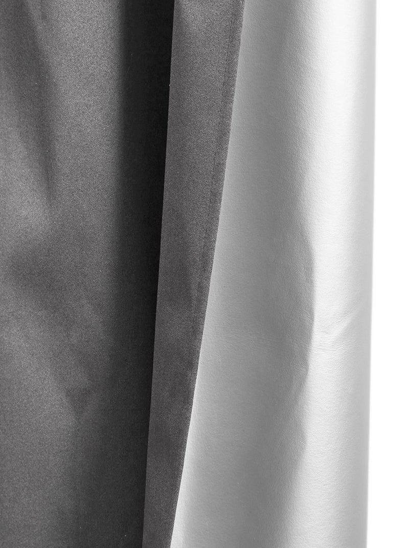 Rideau thermique isolant SMOOTH Gris - Kiabi