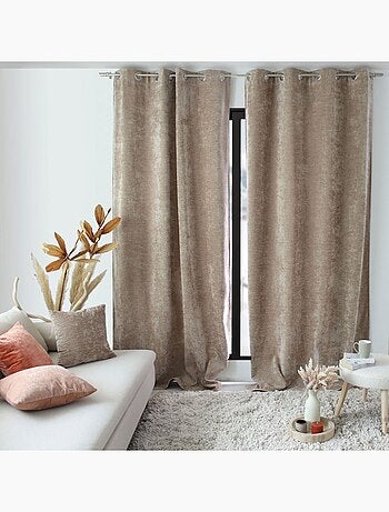 Rideau thermique isolant verso polaire 140x260cm