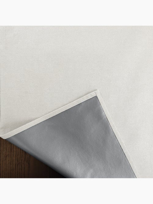 Rideau thermique occultant à œillets et réflecteur de chaleur - Kiabi