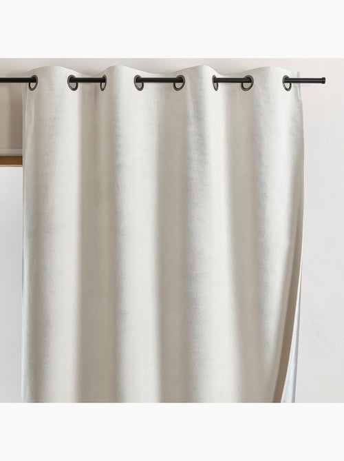 Rideau thermique occultant à œillets et réflecteur de chaleur - Kiabi