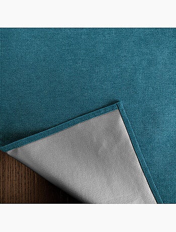 Rideau thermique occultant à œillets et réflecteur de chaleur