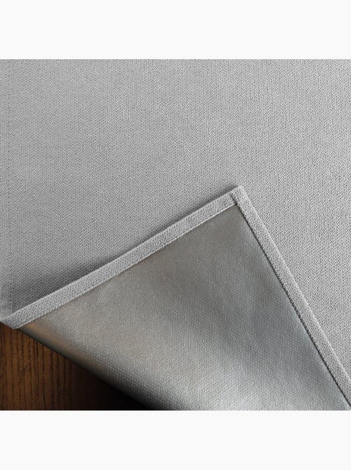 Rideau thermique occultant à œillets et réflecteur de chaleur - Kiabi