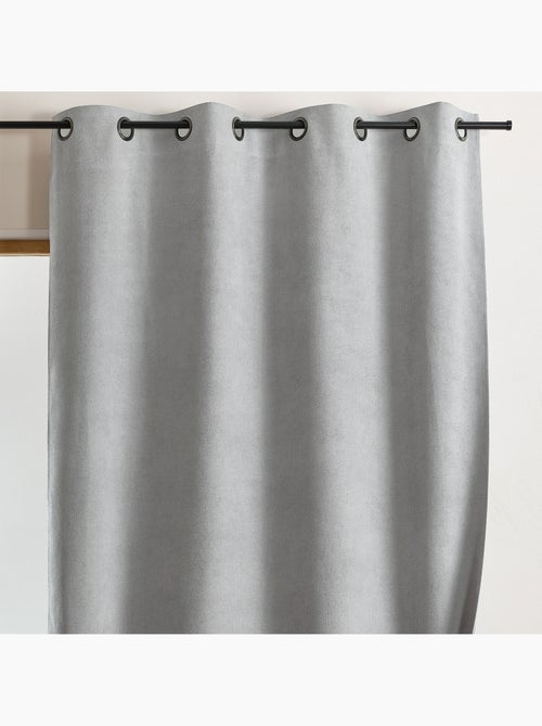 Rideau thermique occultant à œillets et réflecteur de chaleur - Kiabi