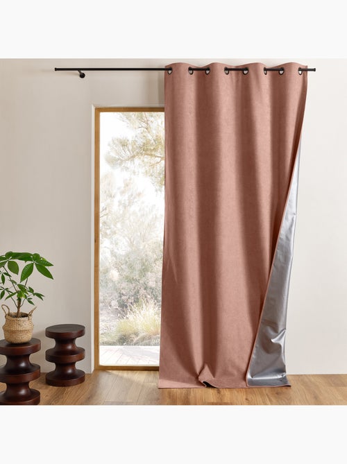 Rideau thermique occultant à œillets et réflecteur de chaleur - Kiabi