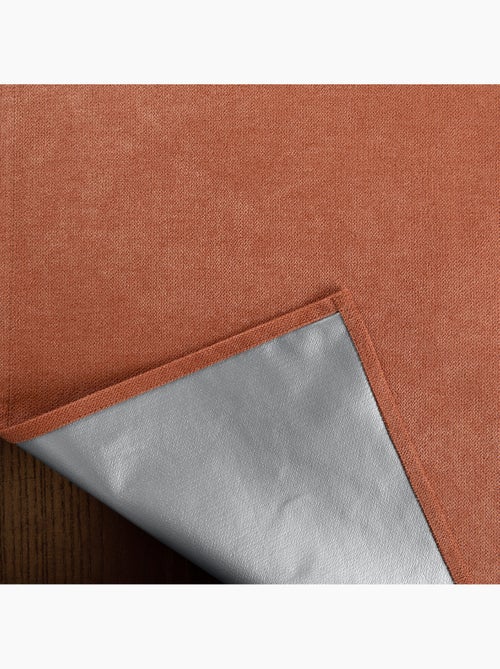 Rideau thermique occultant à œillets et réflecteur de chaleur - Kiabi