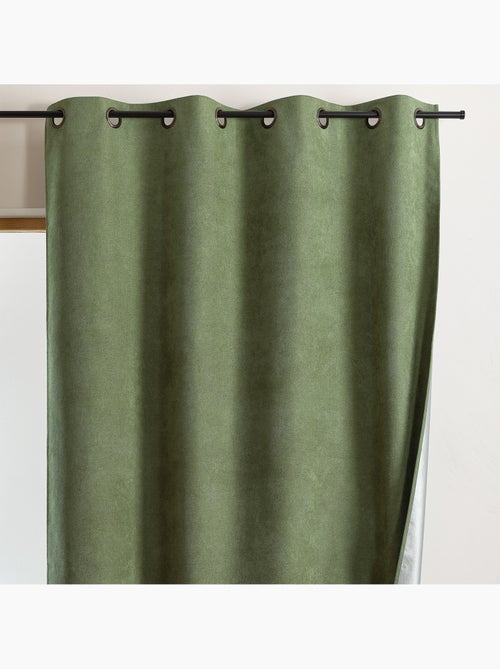 Rideau thermique occultant à œillets et réflecteur de chaleur - Kiabi