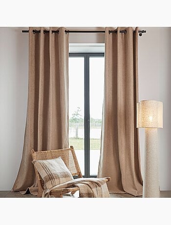 Rideau thermique phonique et semi occultant KONFOR