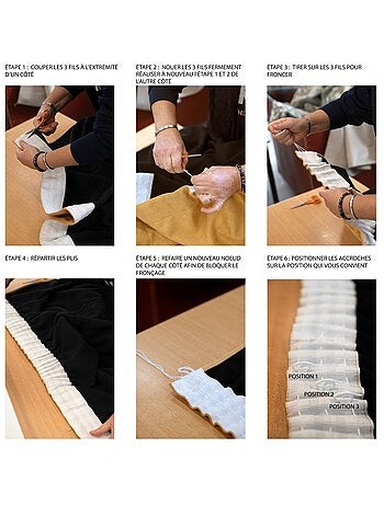 Rideau thermique phonique et semi occultant KONFOR