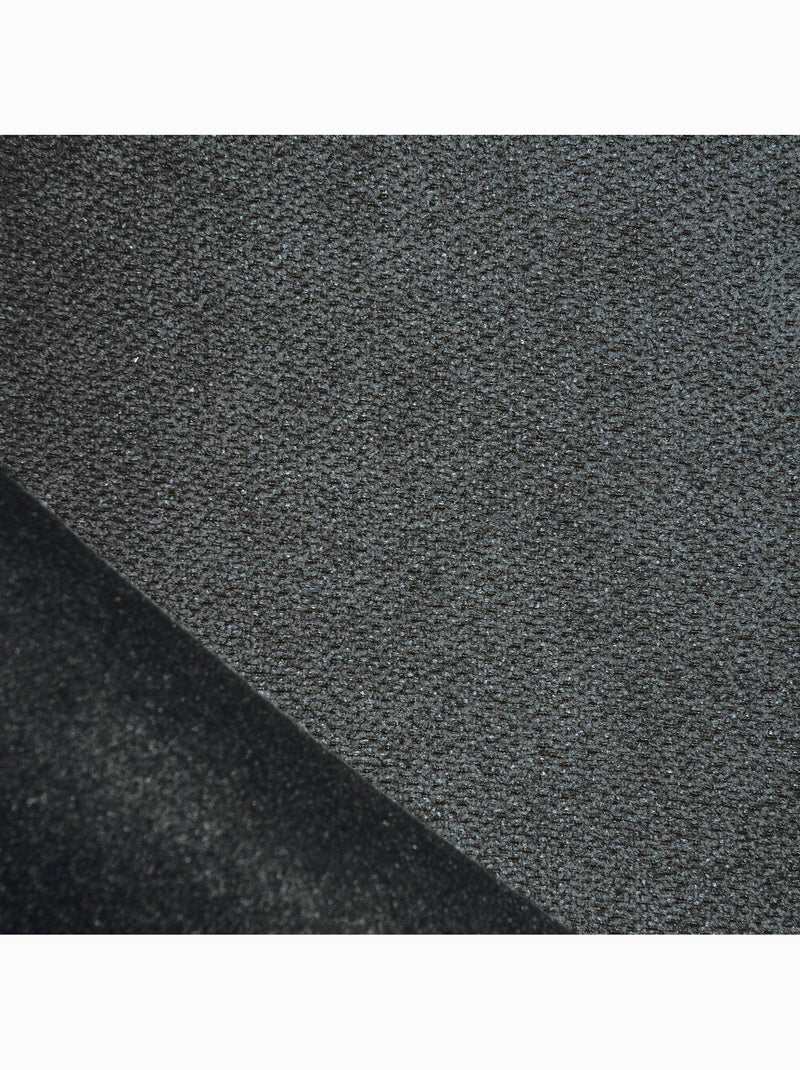 Rideau thermique phonique et semi occultant à galons fronceurs KONFOR gris anthracite - Kiabi